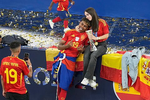 Spain's Lamine Yamal